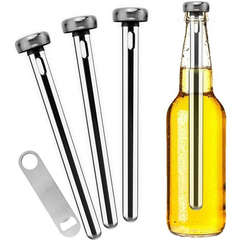 Beer stick - 1. Beer Chiller Sticks for Bottles. These cooling sticks use a thermal cooling gel that, when frozen, offers one of the most reliably effective ways for bringing down the …